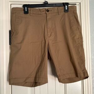 Goodfellow & Co Men's Brown Flat Front Shorts Size 32